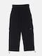 Joyce Kids Cargo Trousers Black