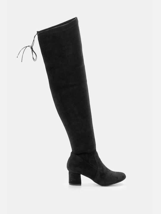 Over Knee Sock Boots 4303301-black