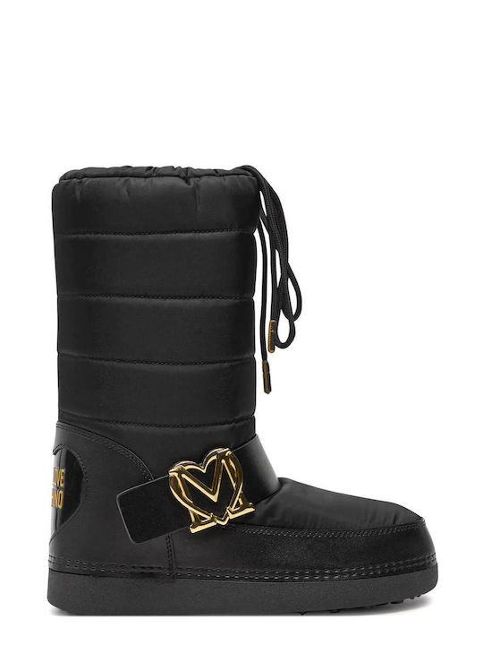 Moschino Damenstiefel Schwarz