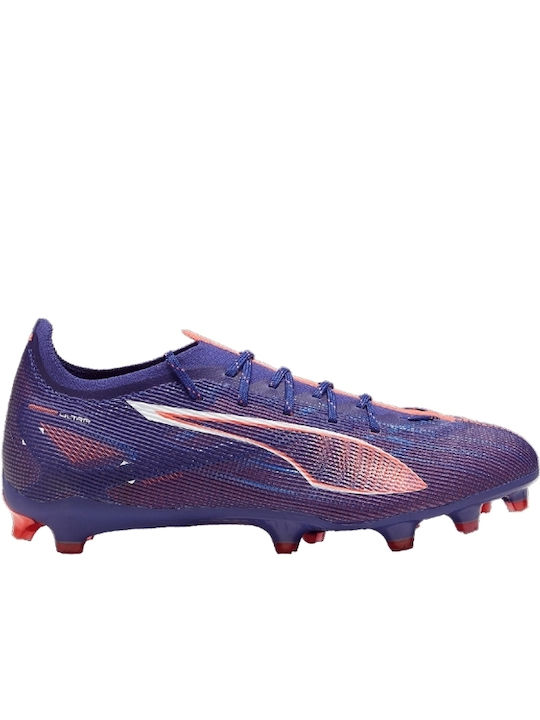 Puma FG/AG Low Football Shoes with Cleats Purple