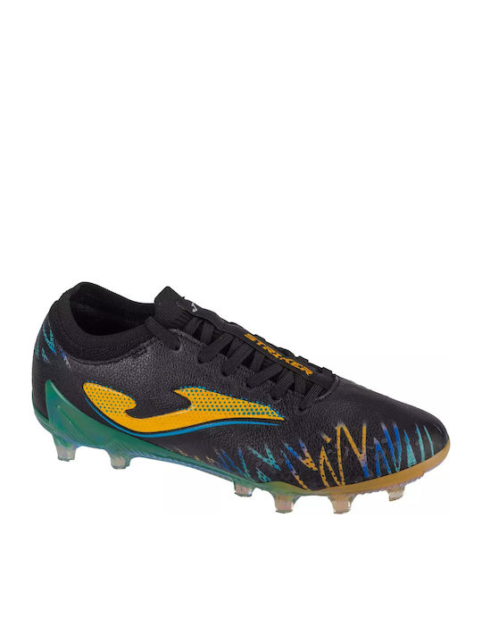 Joma Striker Футболни Обувки с Бутони FG Черни