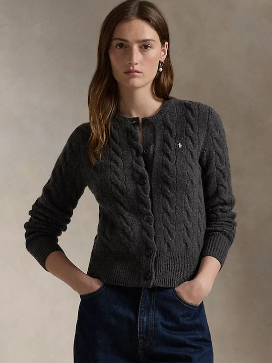 Ralph Lauren Women's Knitted Cardigan with Butt...