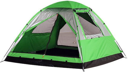 Hupa Oberon 3P Camping Tent Igloo Green 3 Seasons for 3 People 210x210x140cm