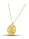 Themelidis Jewels Necklace Constantine Amulet from Gold 14K with Diamond