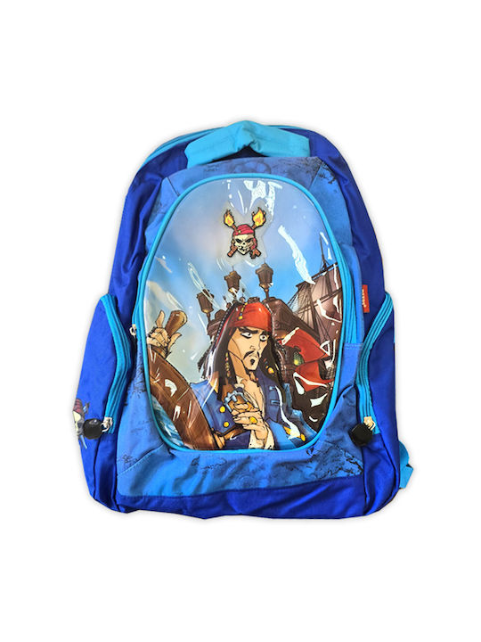 Σχολικη Τσαντα Πλατης Pirates Μ33 X Π13x Υ45cm 713339