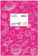 Salko Notebook 50 Sheets D-blue Fuchsia