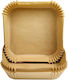Air Fryer Liners Non-stick Papers for Air Fryer 20x20cm 50 Pieces