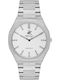 Beverly Hills Polo Club Men's Watch Battery with Silver Metal Bracelet