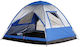 Hupa Oberon 4P Camping Tent Igloo Blue for 4 People 210x240x160cm