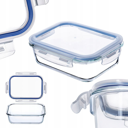 Kadax Lunchbox Glas Transparent 640ml 1Stück