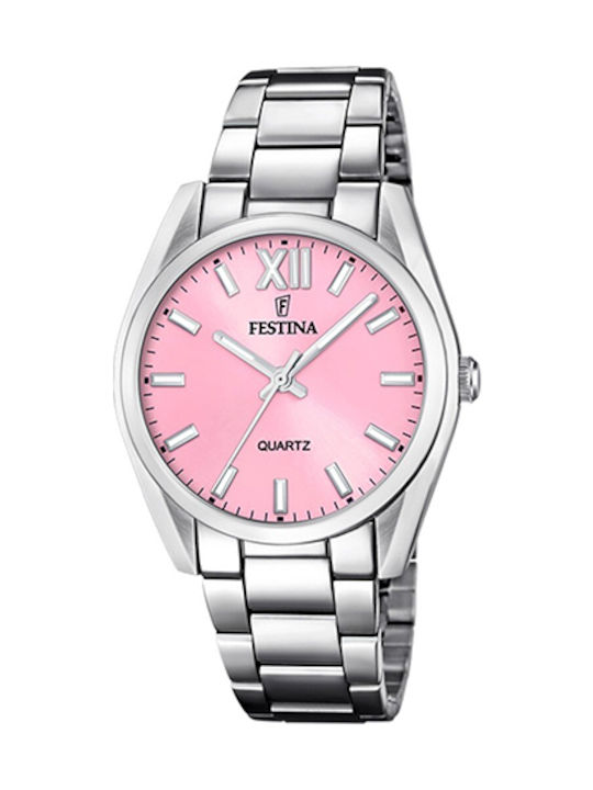Festina Ladies Women's Watch with Silver Metal ...