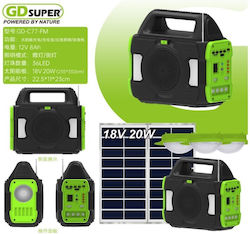 Rolinger Sistem de iluminat solar GD-C77FM