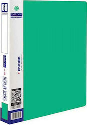 Metron Soft Folder 60 Sleeves A4 Pastel Mint Metron