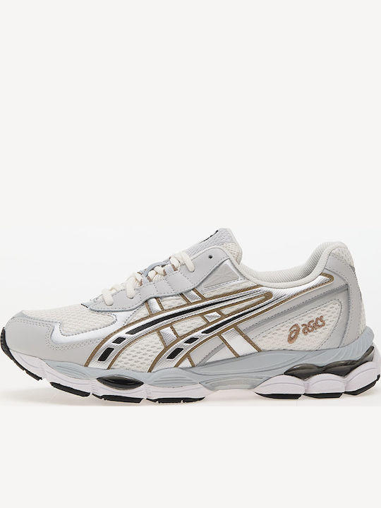 Gel-nyc Ανδρικά Sneakers Cream / Pure Silver