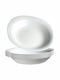 Kadax Plate Soup Oval White 23x23cm 6pcs