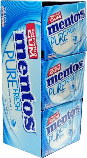 Mentos 50 Pure Fresh mit Geschmack Frische Minze 12Stück 30gr