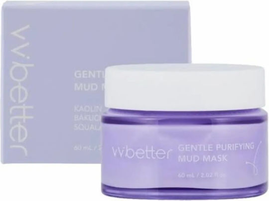 VVbetter Mască Facială Pentru Curățare / Hidratare Cu Niacinamidă 60ml