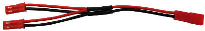 Protonrc JST Y-Kabel 20AWG Silikonkabel L=50+50mm