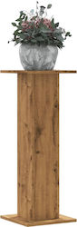 vidaXL Plant Stands Wooden Beige 30cmx30cmx80cm...