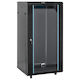 vidaXL Boden Rack-Schrank 22U 60x60x120cm Schwa...