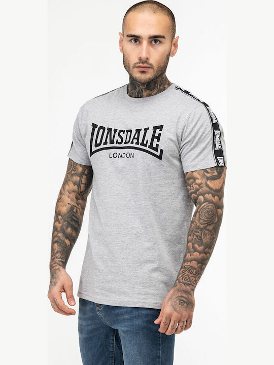 Lonsdale Vementry T-shirt Grey/black/white