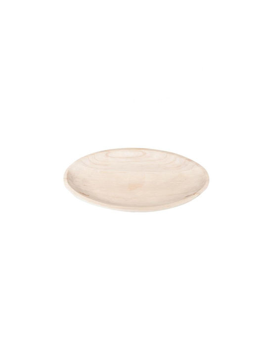 Atmosphera Paulownia Decorative Oval Platter White 44x22x5cm