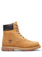 Leather Women's Ankle Boots Brown