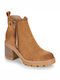 Refresh Women's Ankle Boots with High Heel Camel