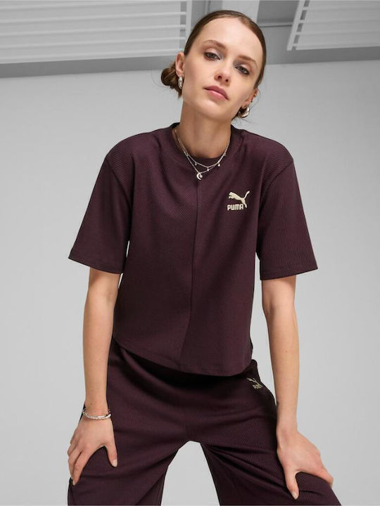 PUMA Classics T-Shirt Plum