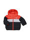 Adidas Kinderjacke mit Kapuze Rot