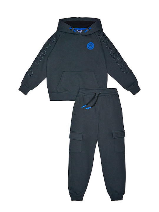 Sprint Kids Sweatpants Set Charcoal