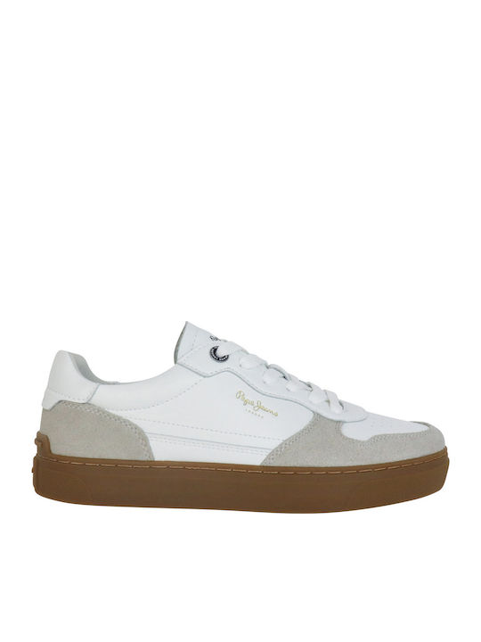 Pepe Jeans Camden Sneakers Λευκά