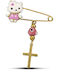 Themelidis Jewels Kinder Sicherheitsnadel aus Gold 9K