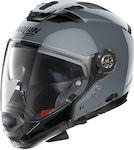 Nolan N70-2 GT Classic N-Com Modular Helmet with Sun Visor ECE 22.05 1480gr 08 Slate Grey