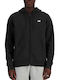 Black Hooded Cardigan