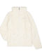 Kinderstrickjacke Fleece Beige Sherpa Full