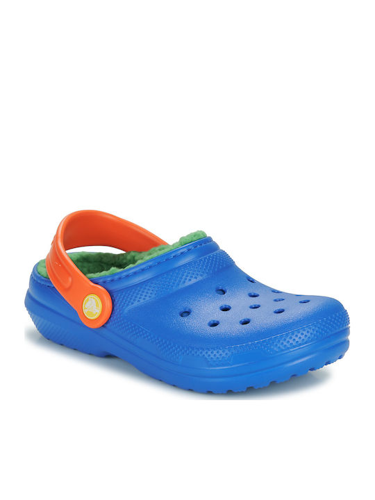 Crocs Παντόφλες Μπλε Classic Lined Clog