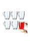 Kadax Becher Glas Transparent 350ml