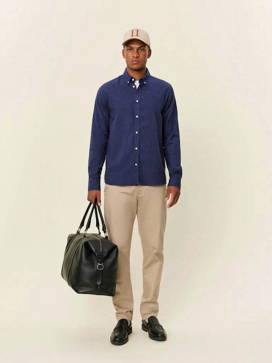 Shirt Cotton Shirt Dark Navy Blue