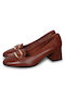 Tamaris Leder Klassische Pumps Cognac