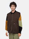 Canvas Sleeveless Jacket Dark Brown