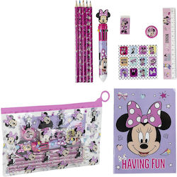 Σχολικό Σετ School Stationery Set Eva Minnie 2700001209