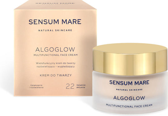 Sensum Mare Algoglow Κρέμα Προσώπου Ημέρας για Αντιγήρανση, Ατέλειες & Λάμψη με Υαλουρονικό Οξύ 50ml