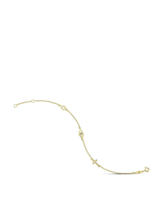 Themelidis Jewels Βραχιόλι Χρυσό 9K Themelidis Jewels Βραχιόλι Χρυσό 9K