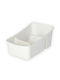Kadax Plastic Tabletop Spice Rack Organizer White