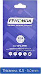 Fehonda 12.8w Thermal Pad 85mm x 45mm 1.0mm thickness