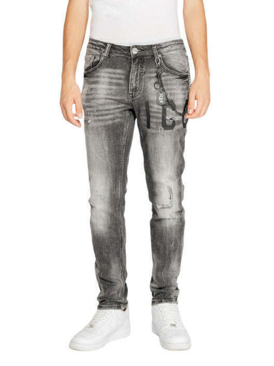 Icon Men's Jeans Pants Grey