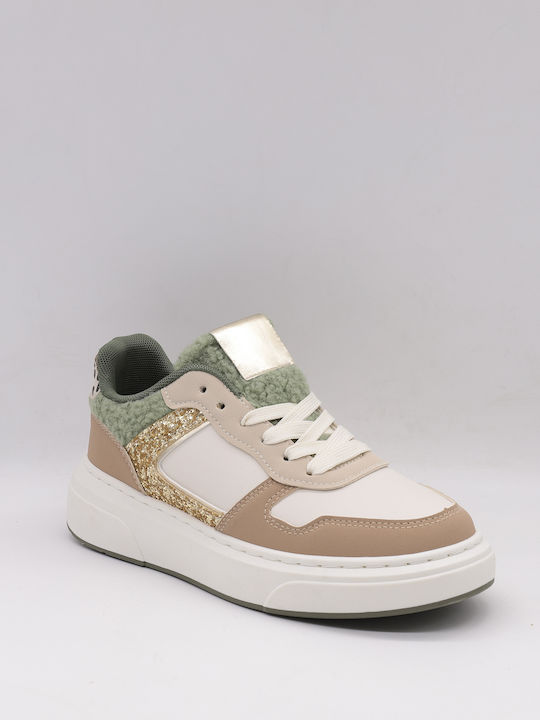 Jomix Damen Sneakers Khaki