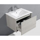 Gloria Naomi Countertop with Sink Sabbia