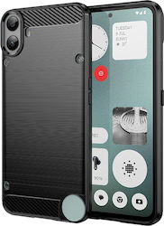 Techsuit Carbon Задна корица Силикон Черен (Нищ...